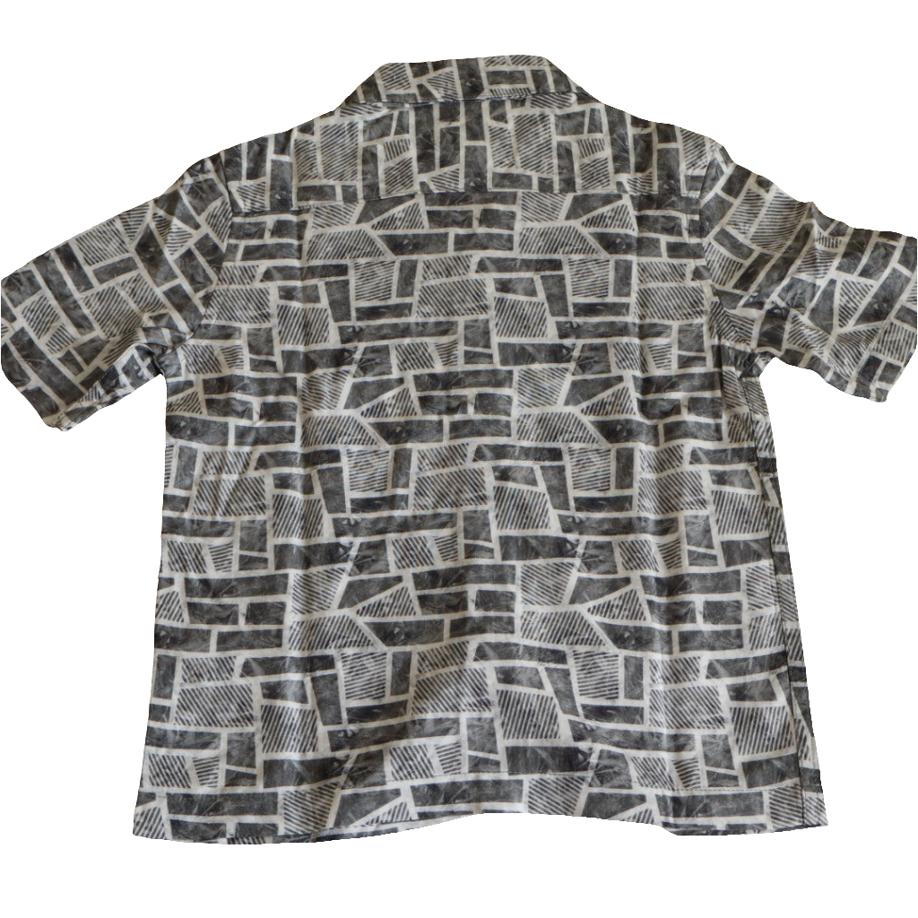 Printed Half Sleeves Camp Shirt