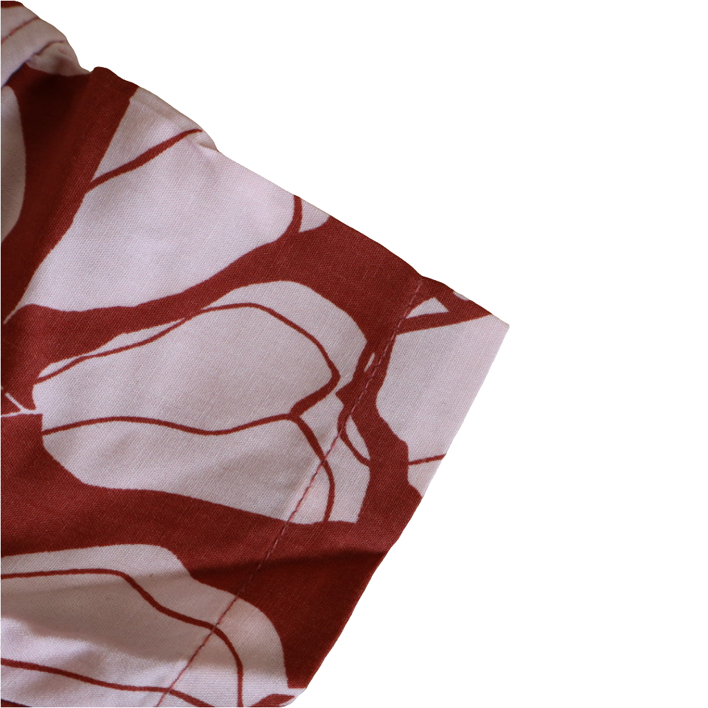 Printed Half Sleeves Camp Shirt