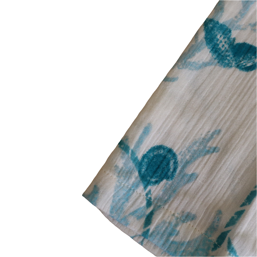 Printed Half Sleeves Camp Shirt