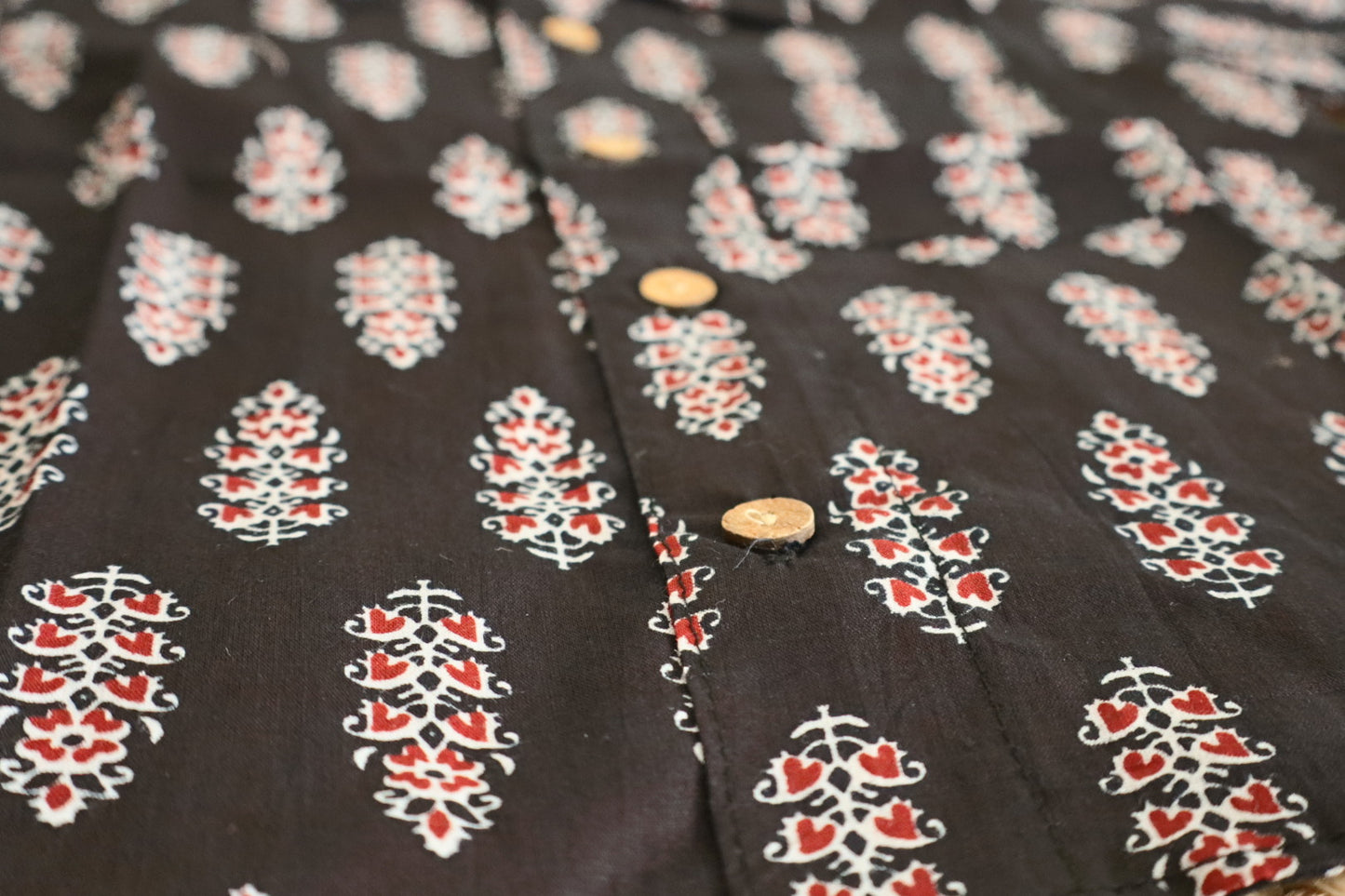Jaipur Cotton Black Shirt