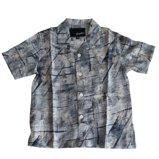 Printed Half Sleeves Camp Shirt