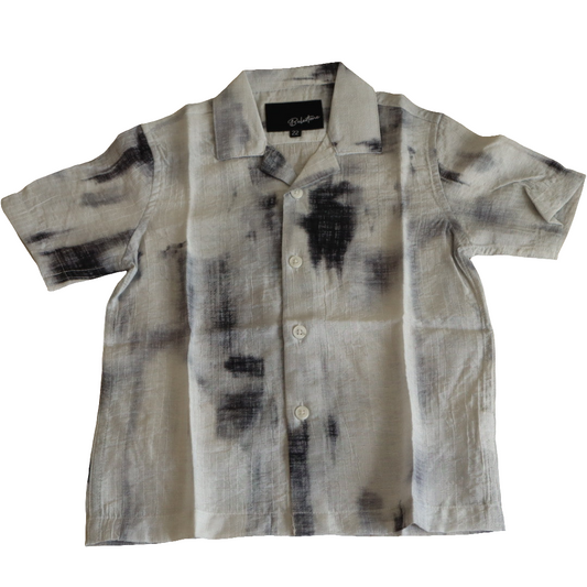 Printed Half Sleeves Camp Shirt