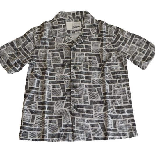 Printed Half Sleeves Camp Shirt